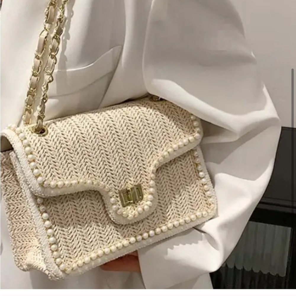 Straw Woven Summer Purse